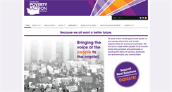 Desktop Screenshot of povertyaction.org